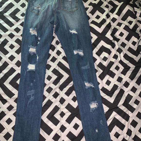 High waist Denim Jeans - Picture 2 of 9